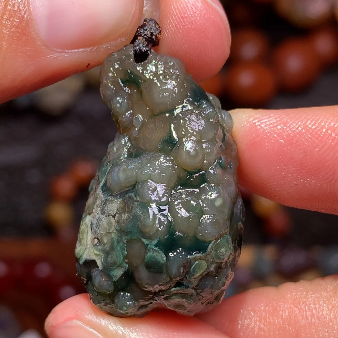 未镶嵌玛瑙/玉髓珠宝半成品