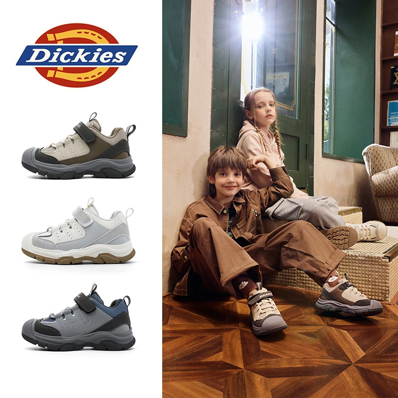 Dickies宝宝秋冬时尚百搭防滑舒适鞋时尚耐磨柔软室内儿童运动鞋