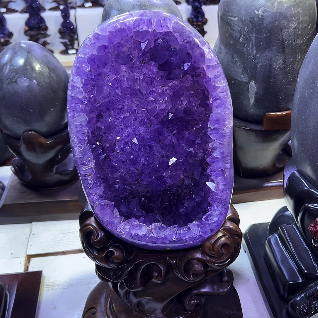 未镶嵌大型摆件（非配饰）紫晶