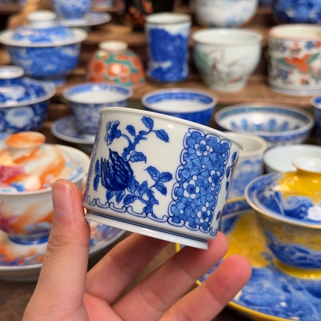 纯手工手绘陶瓷茶具