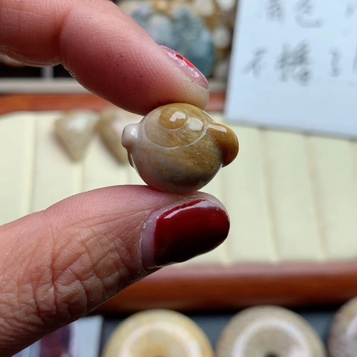 硅化珊瑚（珊瑚玉）颈饰未镶嵌