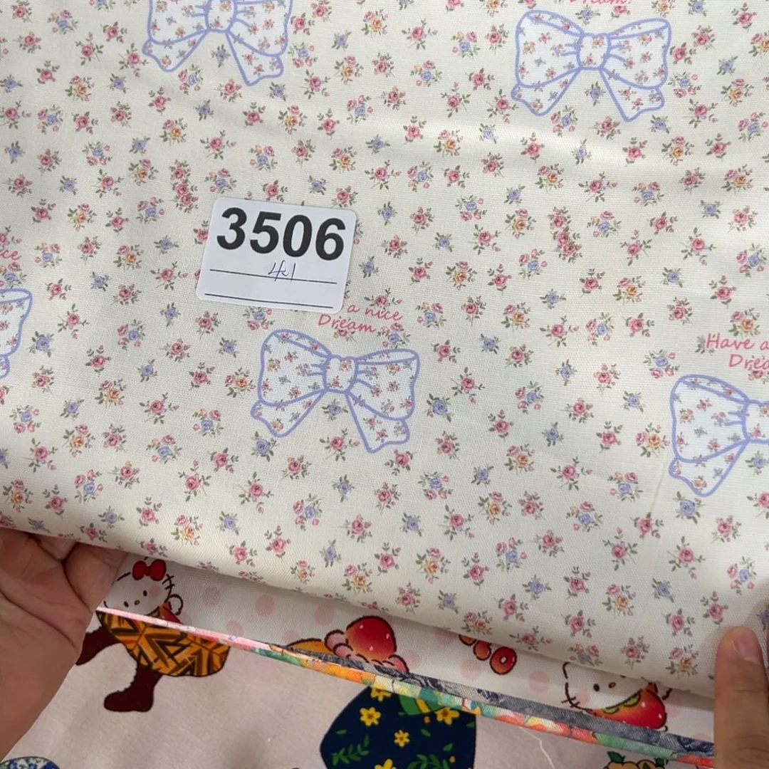 棉福袋一米价纯棉6安帆布1.1米宽果子块