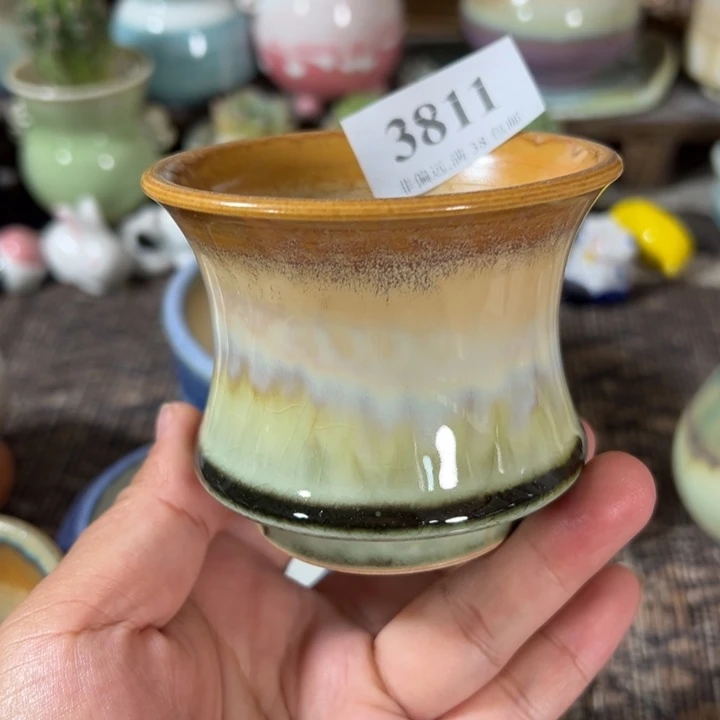口7 手工花盆满30包邮