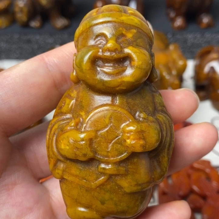 未镶嵌蛇纹石玉颈饰114