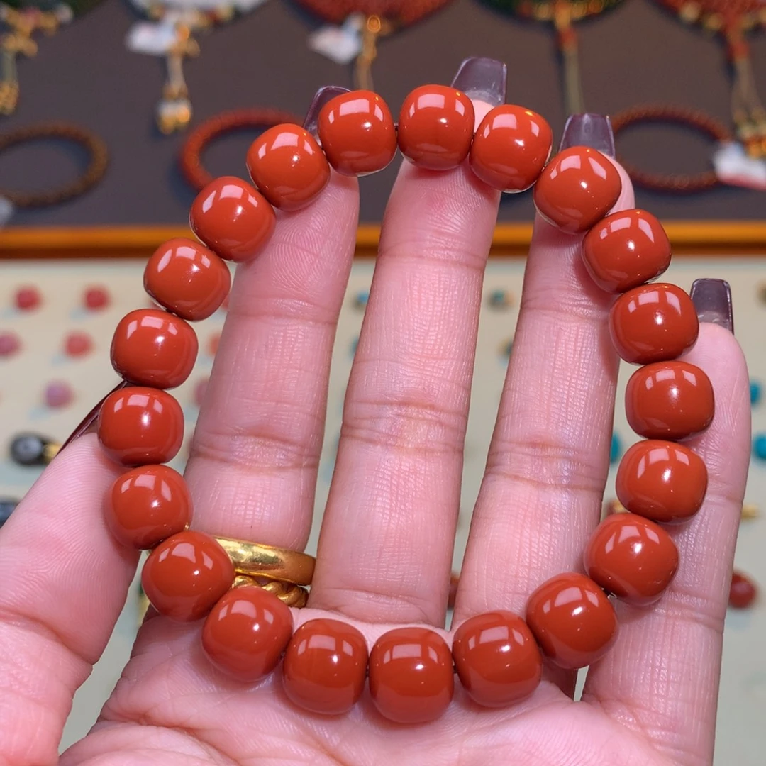 南红玛瑙未镶嵌颈饰