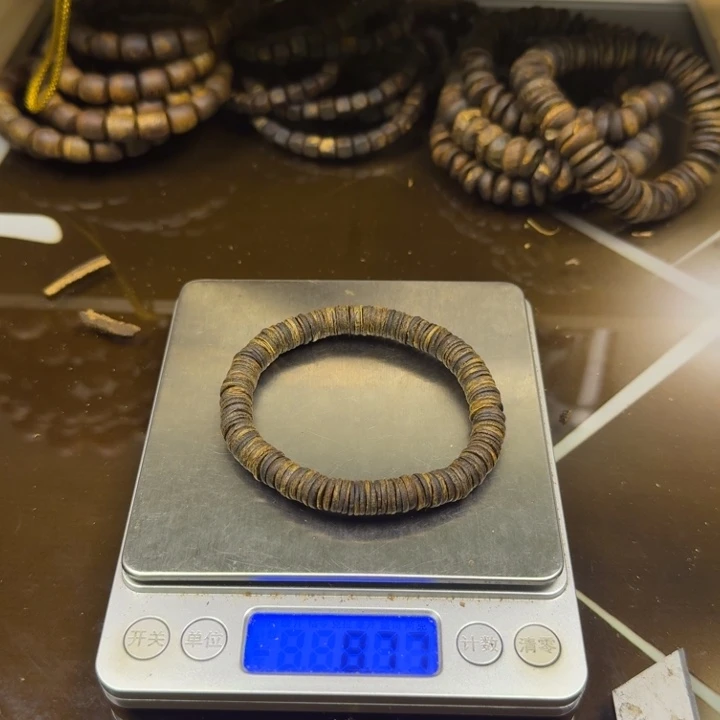 透顶绿片珠沉水8mm8g+