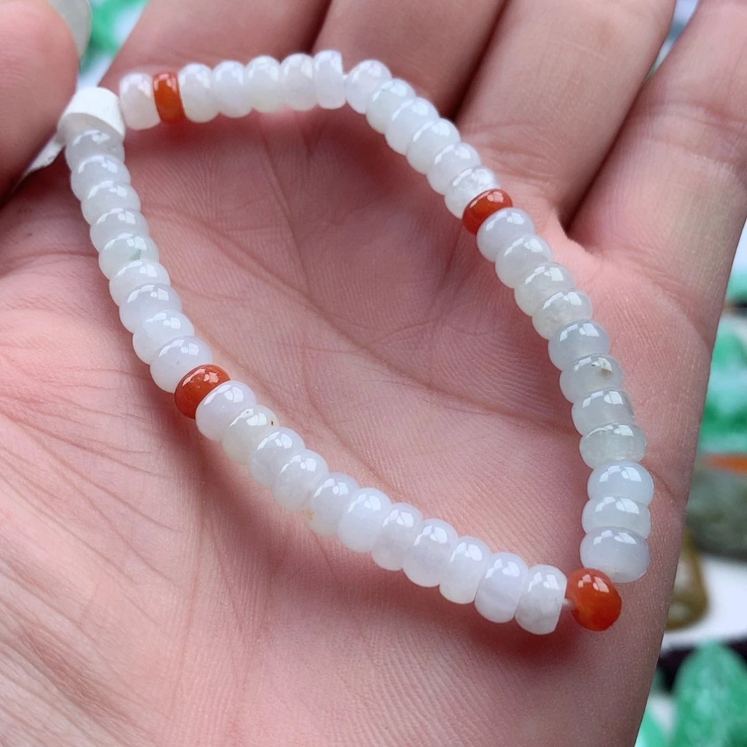 未镶嵌手链翡翠手串