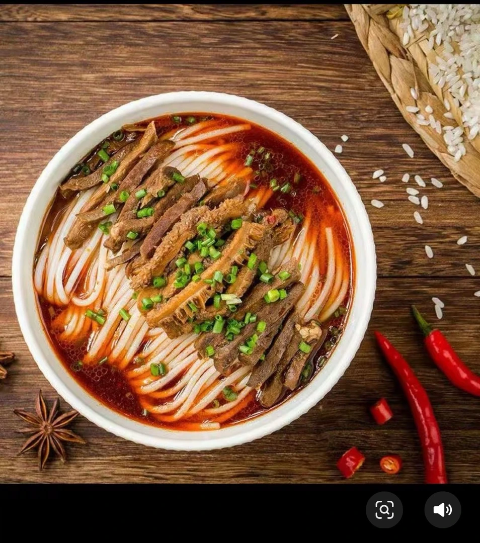 湖南常德特色常德半干米粉