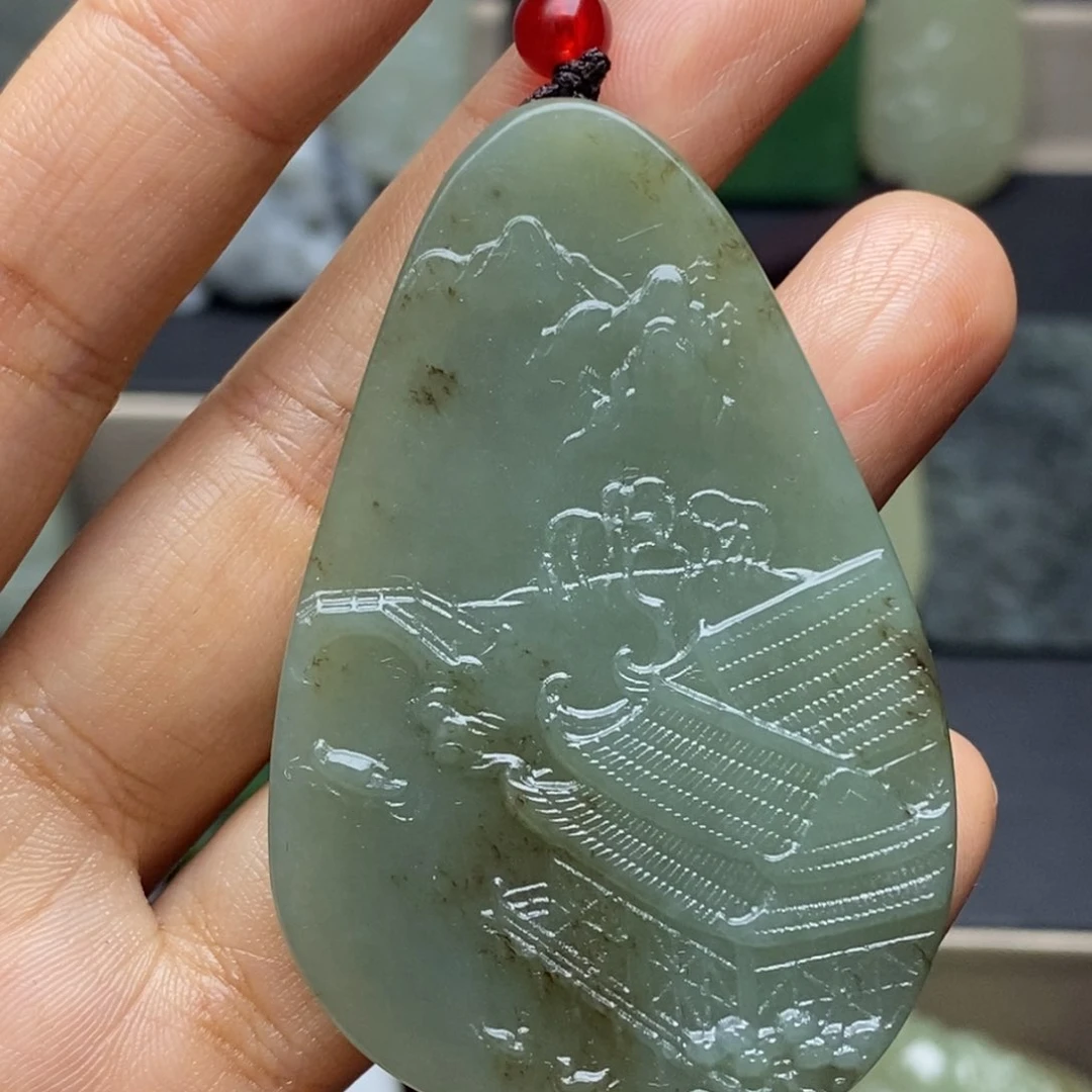 颈饰未镶嵌和田玉