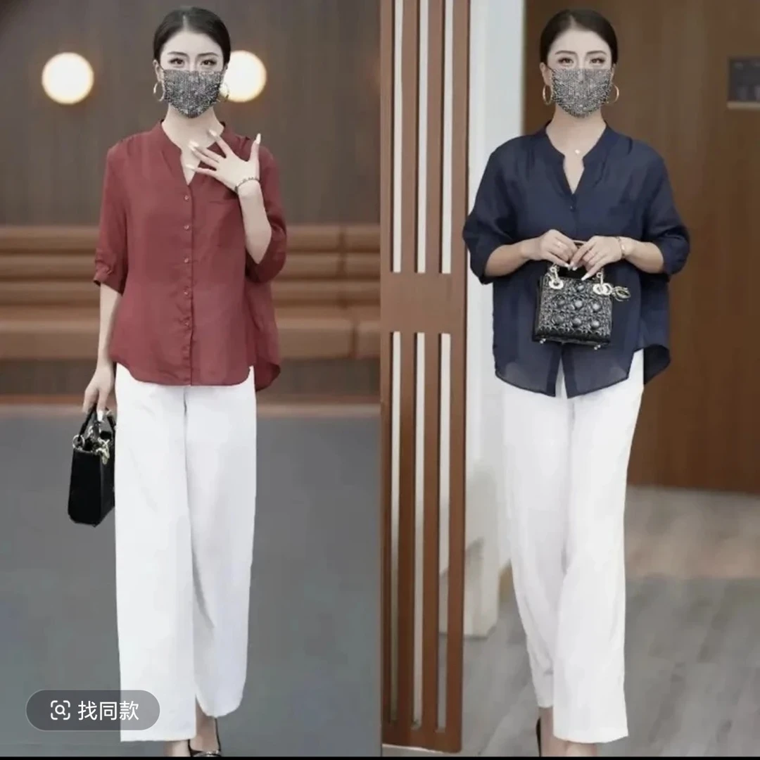 073早秋新款洋气老钱风小衫复古上衣女设计减龄时尚气质显瘦