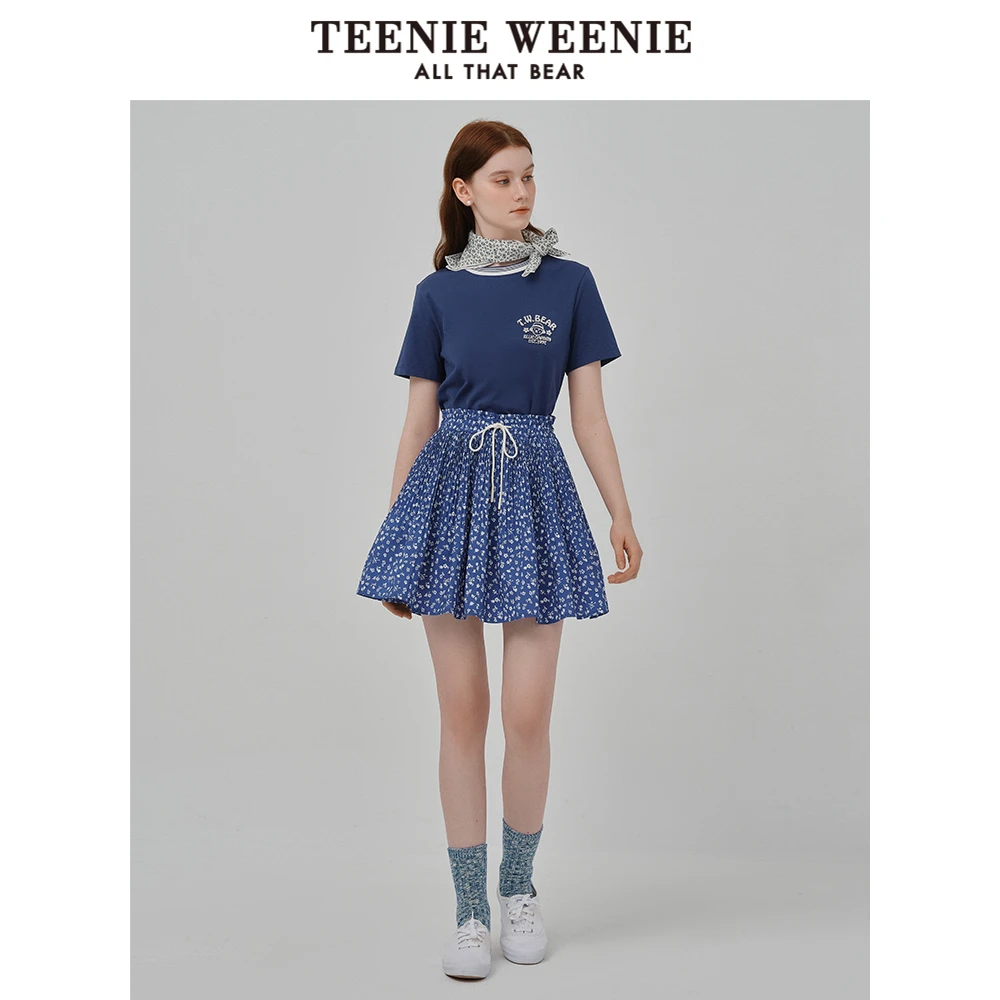 TeenieWeenie小熊女装T恤25春游出行柔软短袖上衣女装TTRW256312I