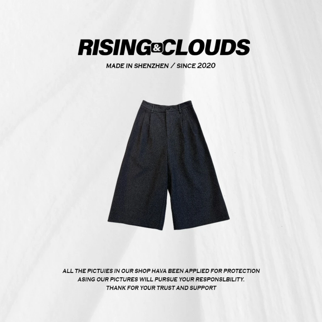 RISING&CLOUDS现【云姐】深圳南油秋冬“显瘦时尚羊毛中裤”110068