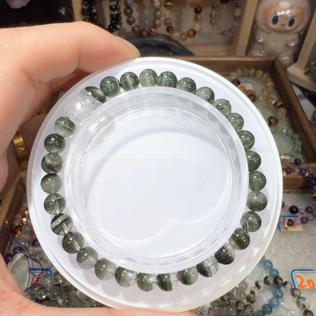 水晶手绳未镶嵌绿幽灵