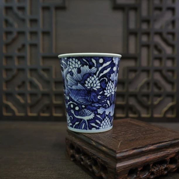 【逸古堂】一路连鱼可乐杯