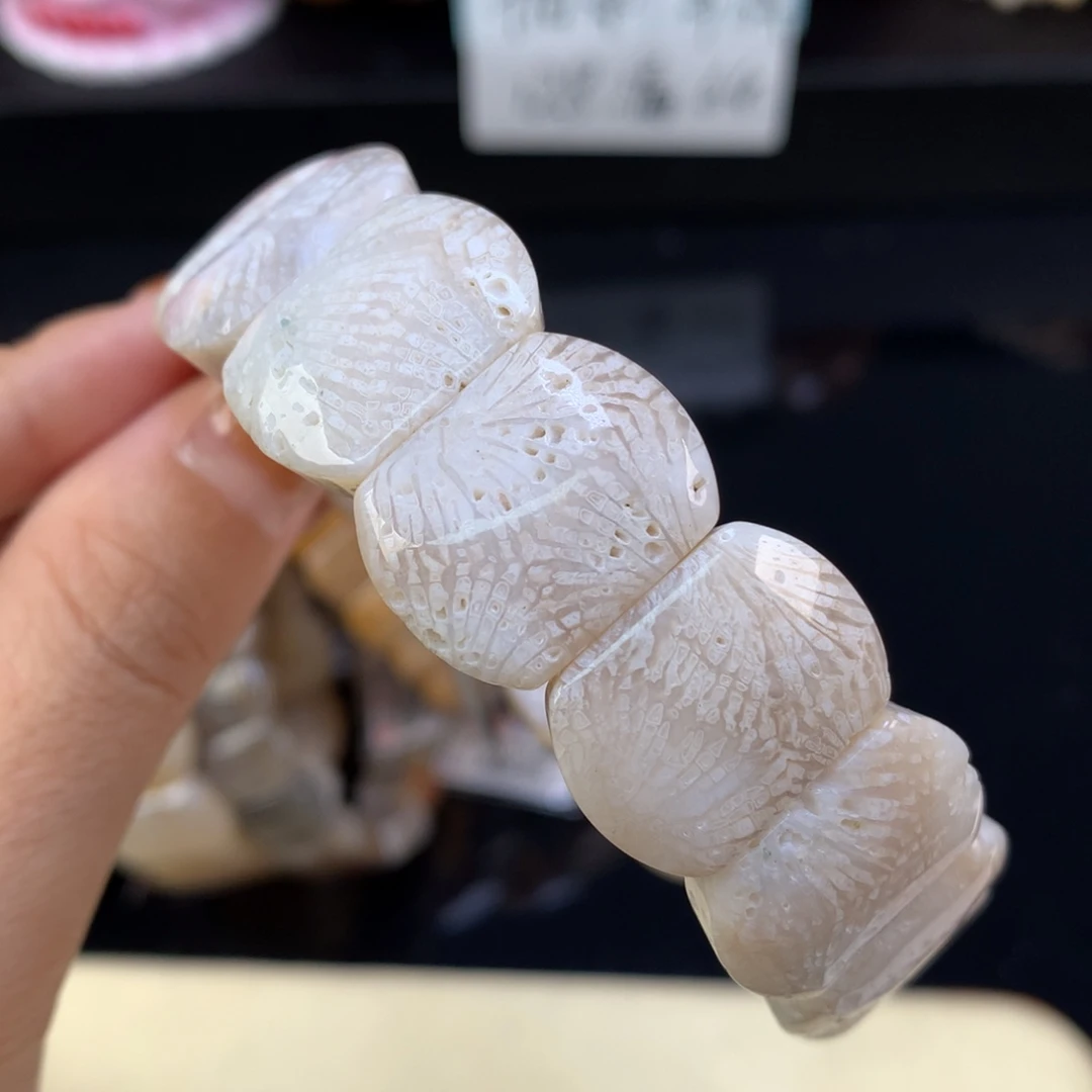 硅化珊瑚（珊瑚玉）未镶嵌颈饰漏价漏价漏价69号