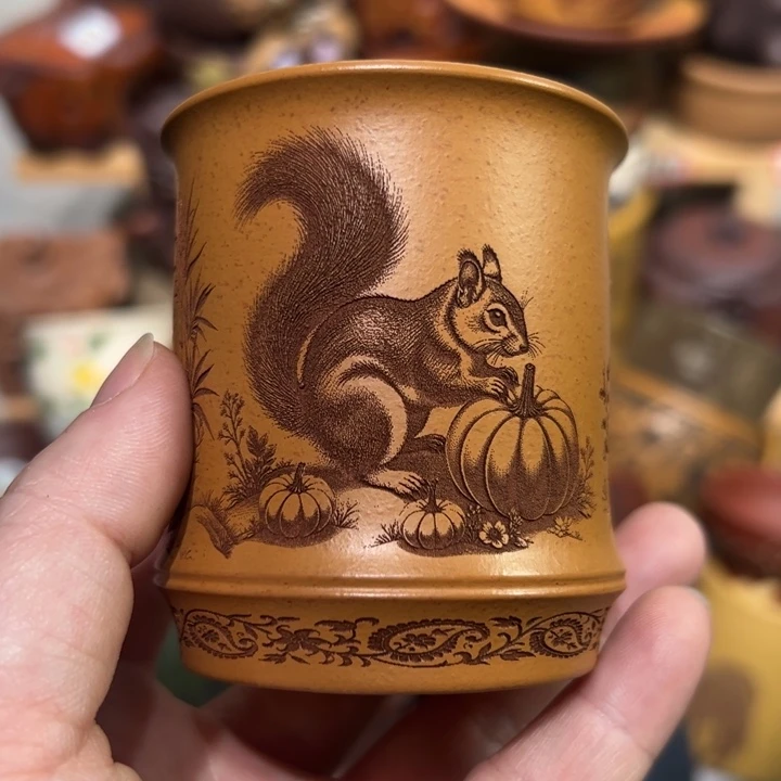 茶杯紫砂宜兴紫砂主人杯