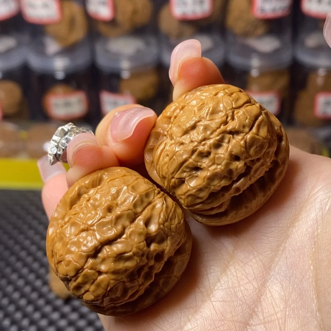 文玩核桃吊坠甲骨文34