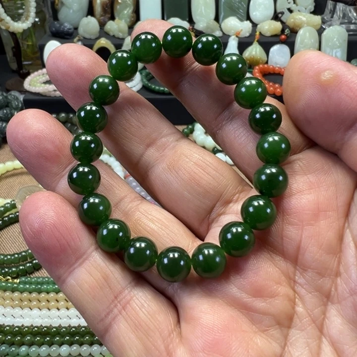 和田玉未镶嵌套链