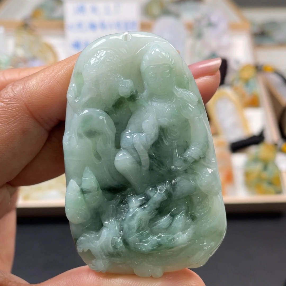 翡翠吊坠(不含链)未镶嵌