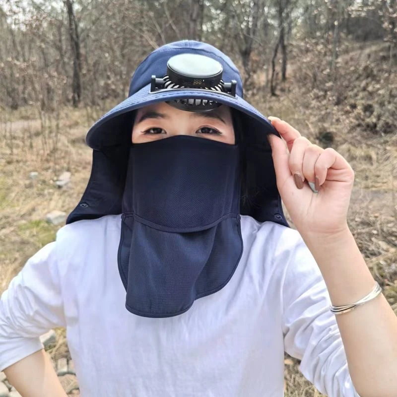 太阳能风扇帽子5575