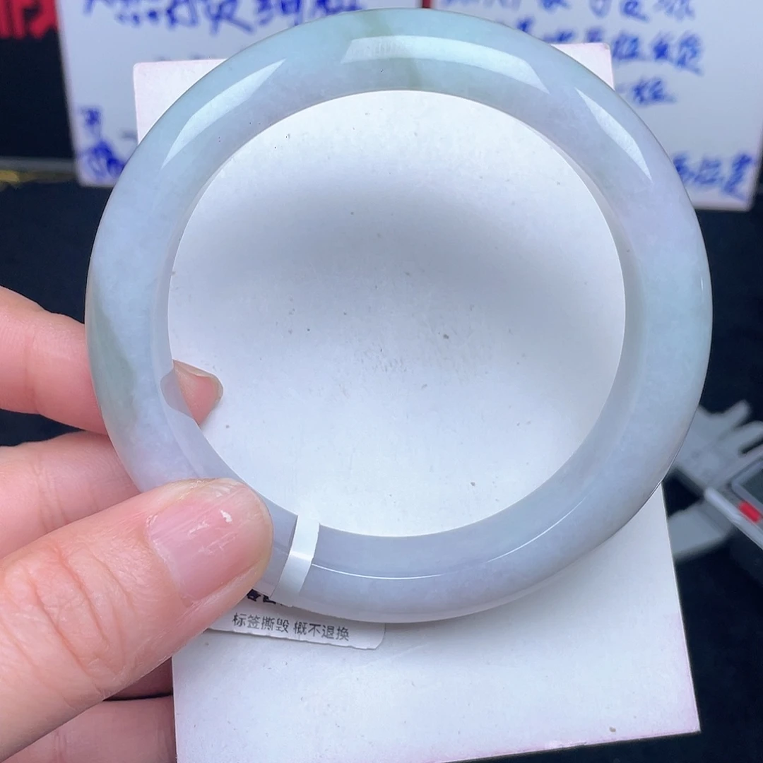 翡翠未镶嵌手镯025