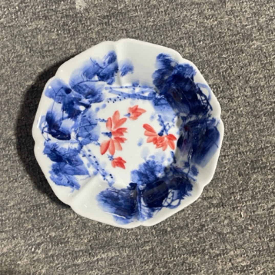 阅贤斋气窑荷花鱼壶承