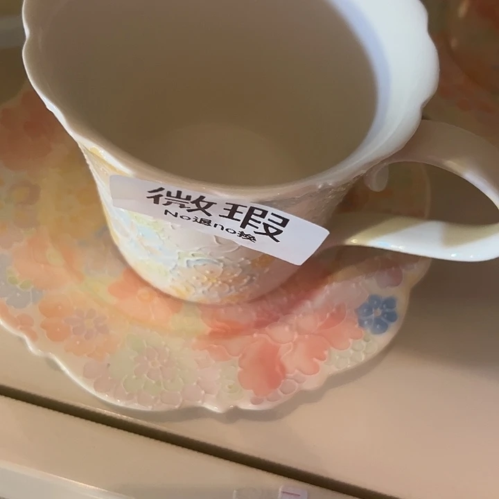 摆件陶不退不换卡通手绘