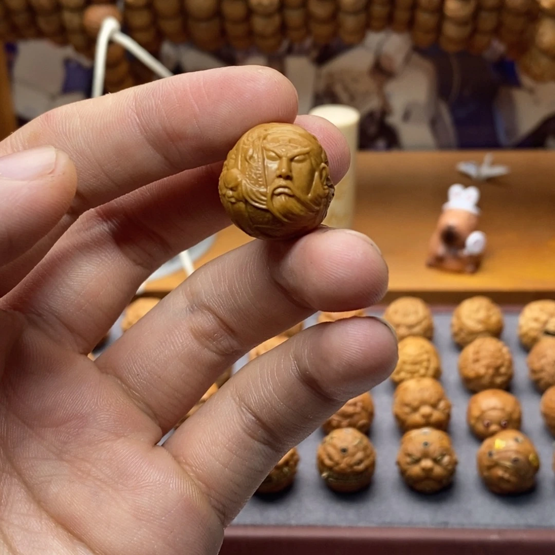 回***海猴头核桃吊坠单颗