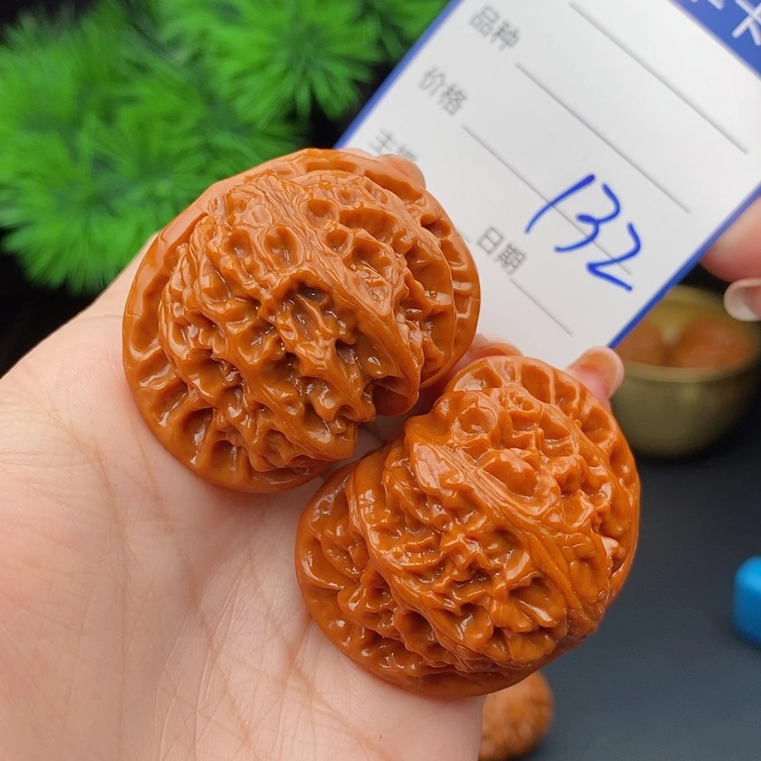 文玩核桃把件42宫灯132