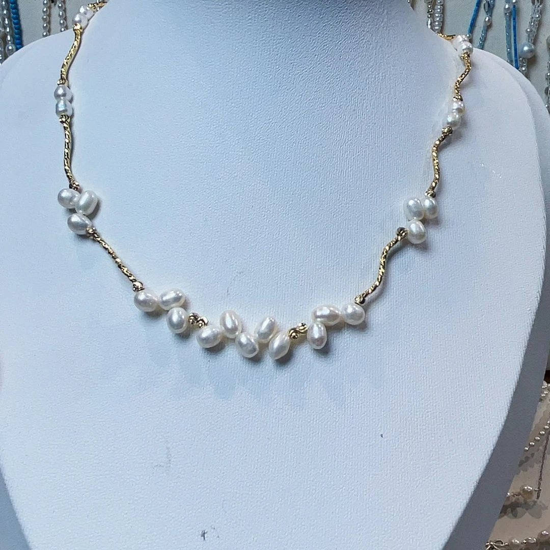 淡水珍珠未镶嵌项链