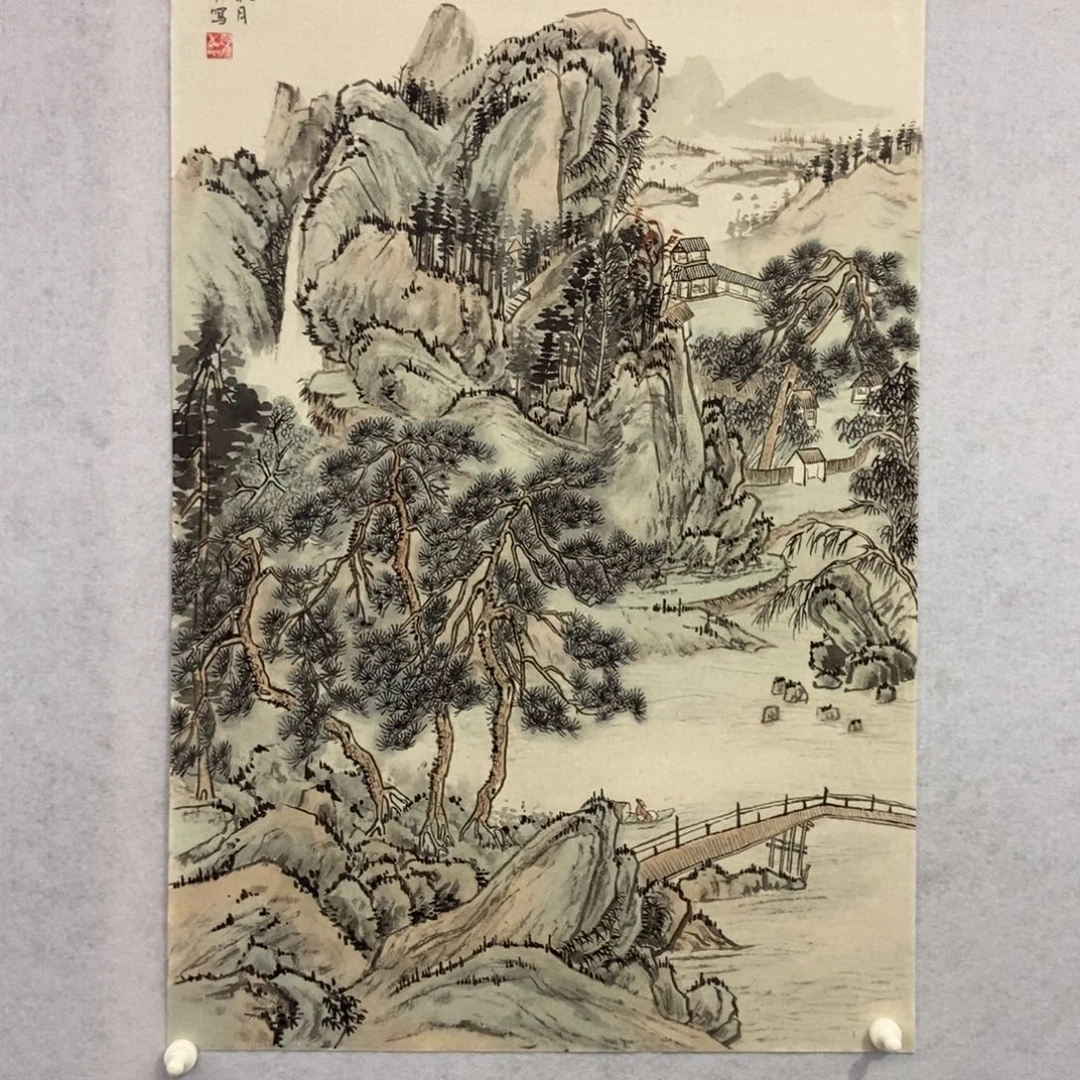 国画墨鱼精品墨鱼精品