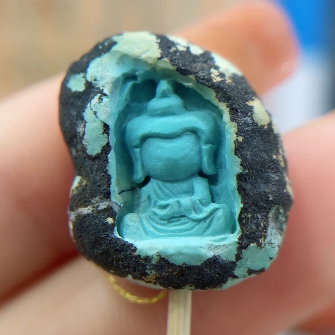 未镶嵌绿松石珠宝奇石