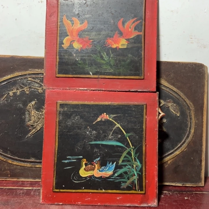 知***陶木木雕工艺品摆件