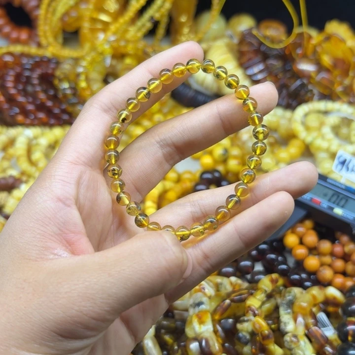 琥珀未镶嵌珠宝奇石