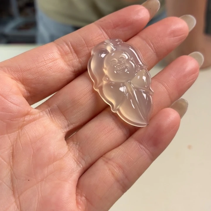 玛瑙/玉髓吊坠(不含链)未镶嵌