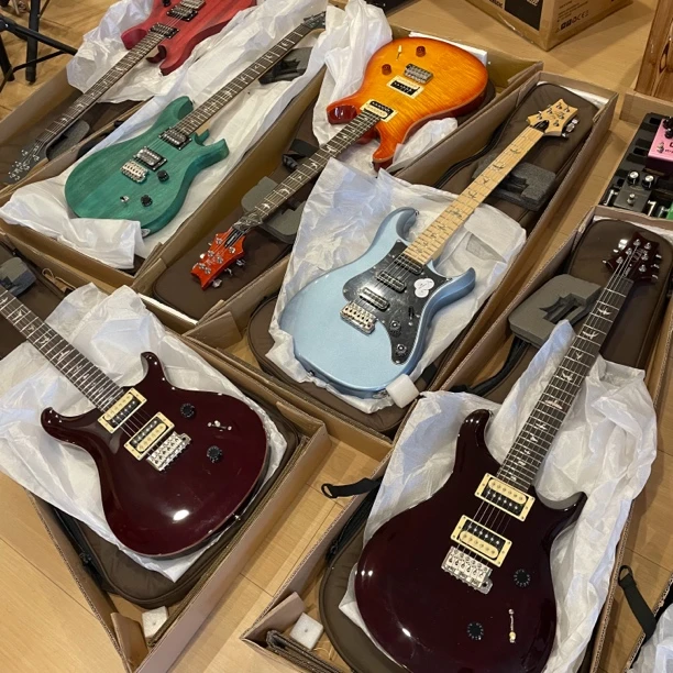 Prs印尼产电吉他微瑕特价多款可选送琴包配件套装