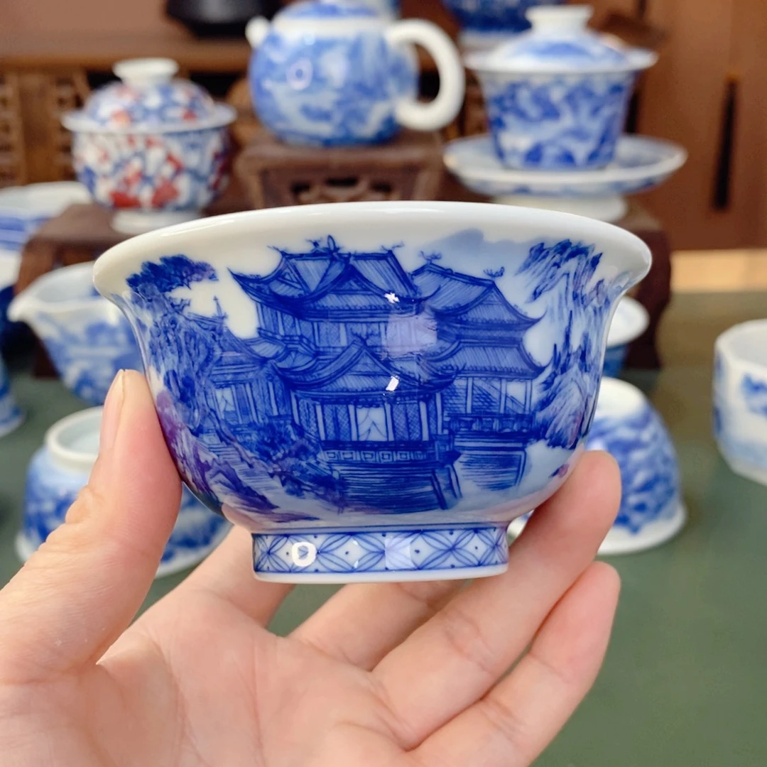 杯景德镇陶瓷手工手绘