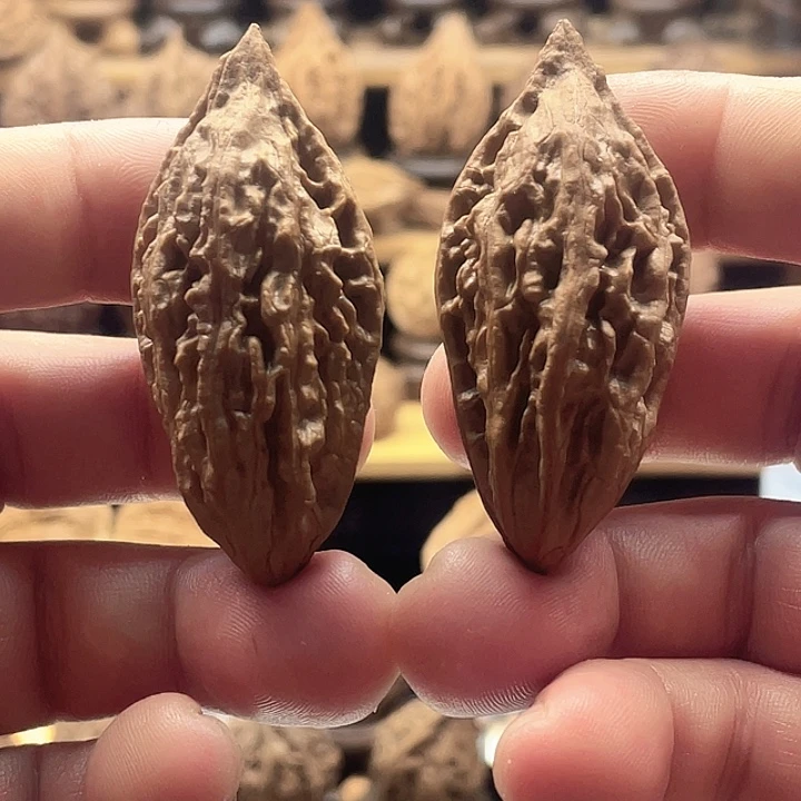 文玩核桃把件柳叶1