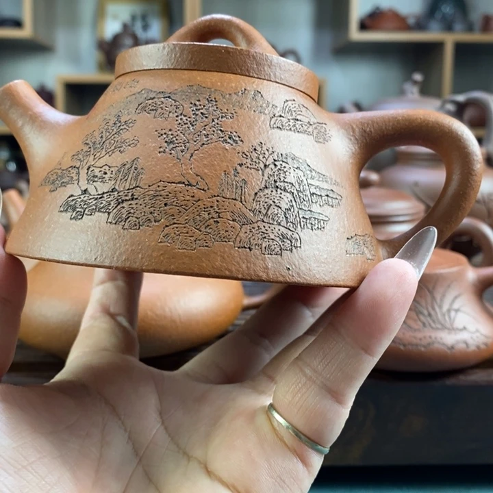 劈***主茶壶紫砂原矿紫砂壶系列产品