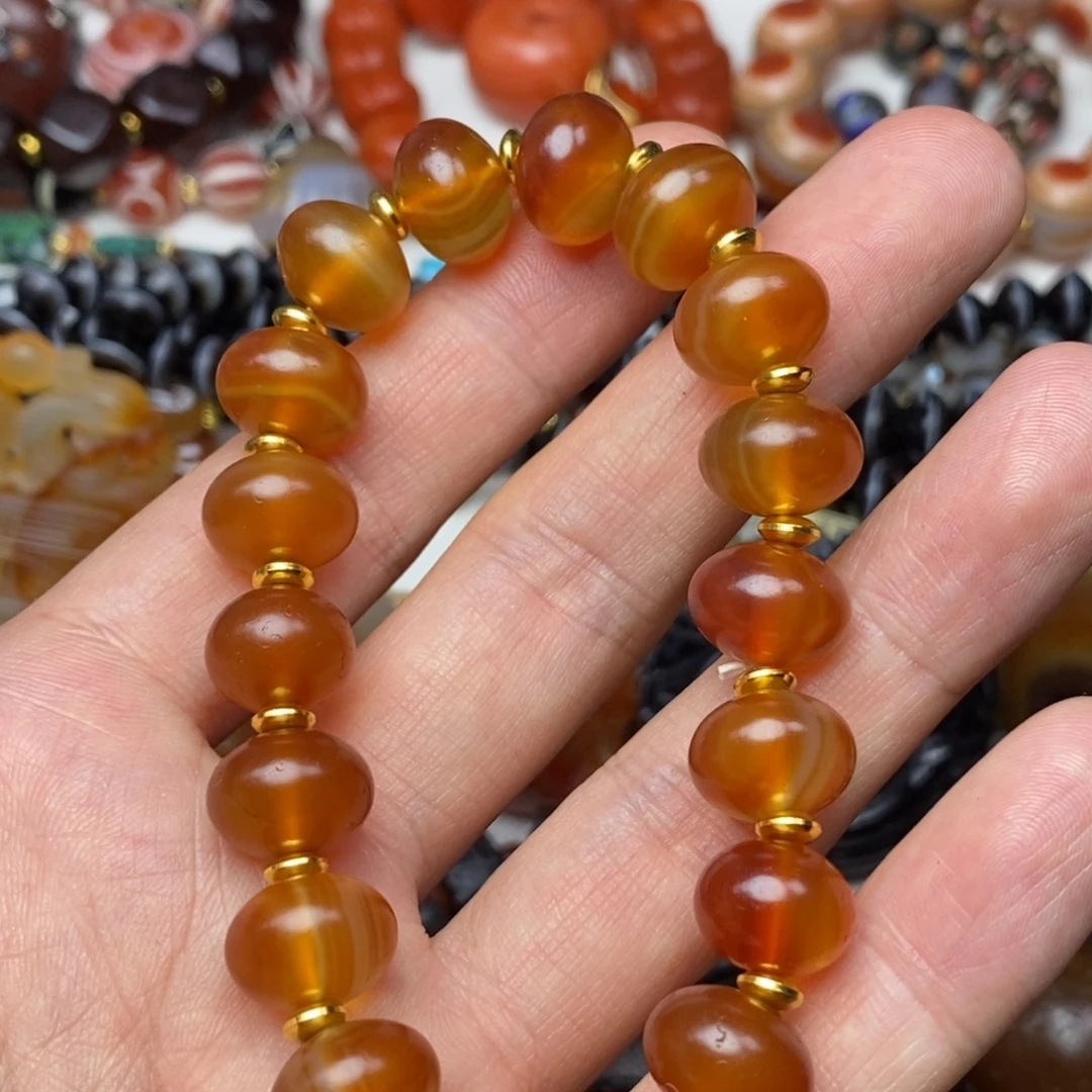 玛瑙/玉髓未镶嵌颈饰