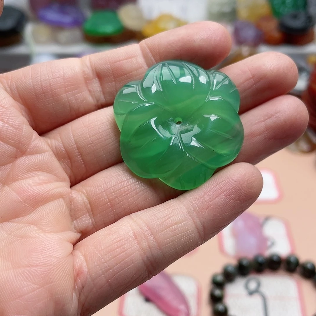 玛瑙/玉髓颈饰合金吉**意