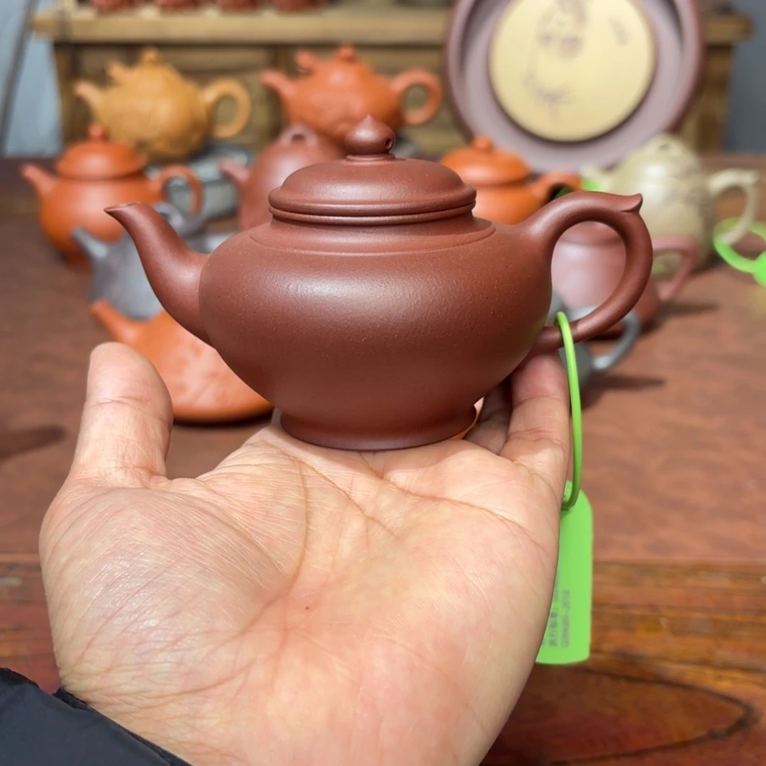 茶壶紫砂笑樱150毫升底槽清