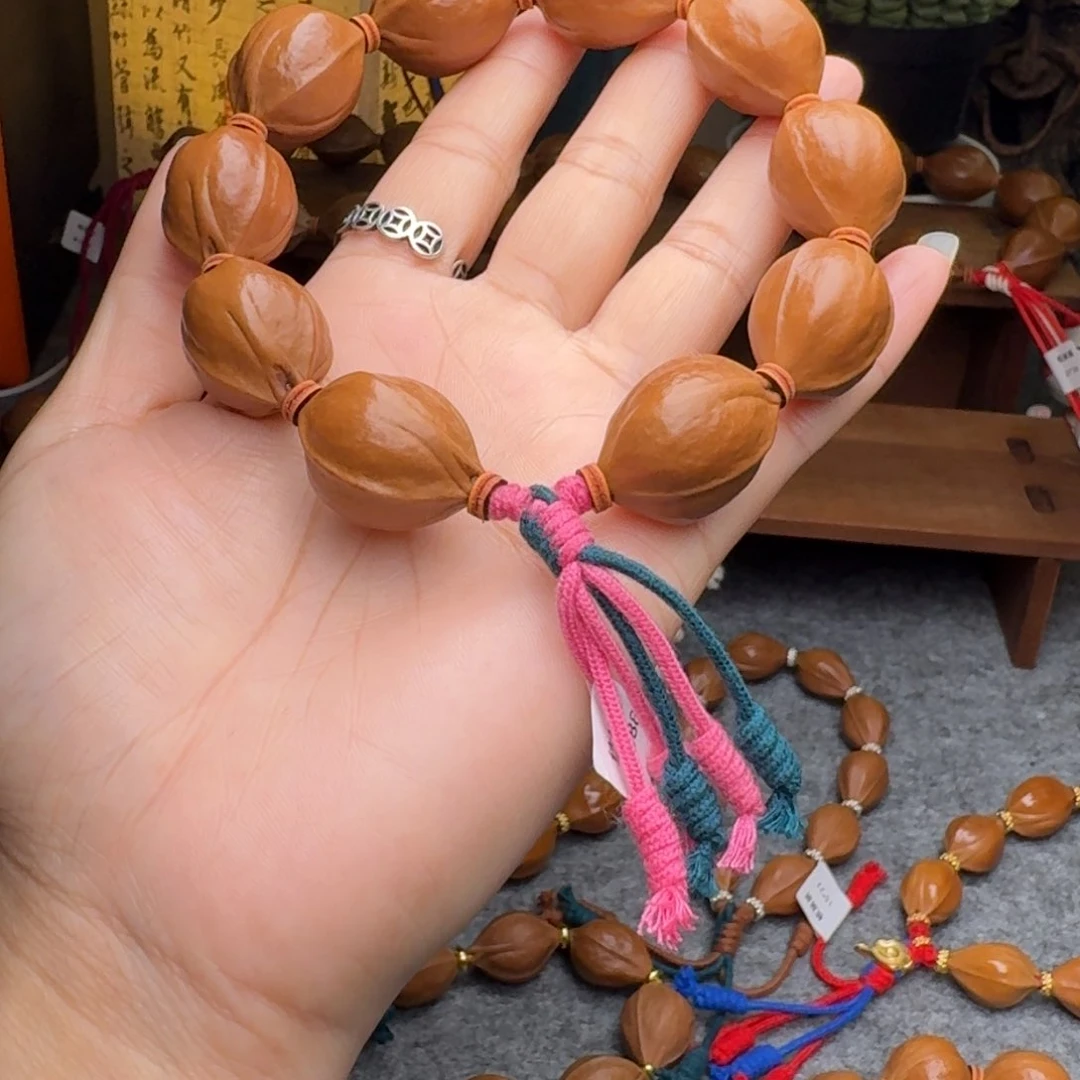 橄榄核手串健*福20*27短圆正宗梅林铁核