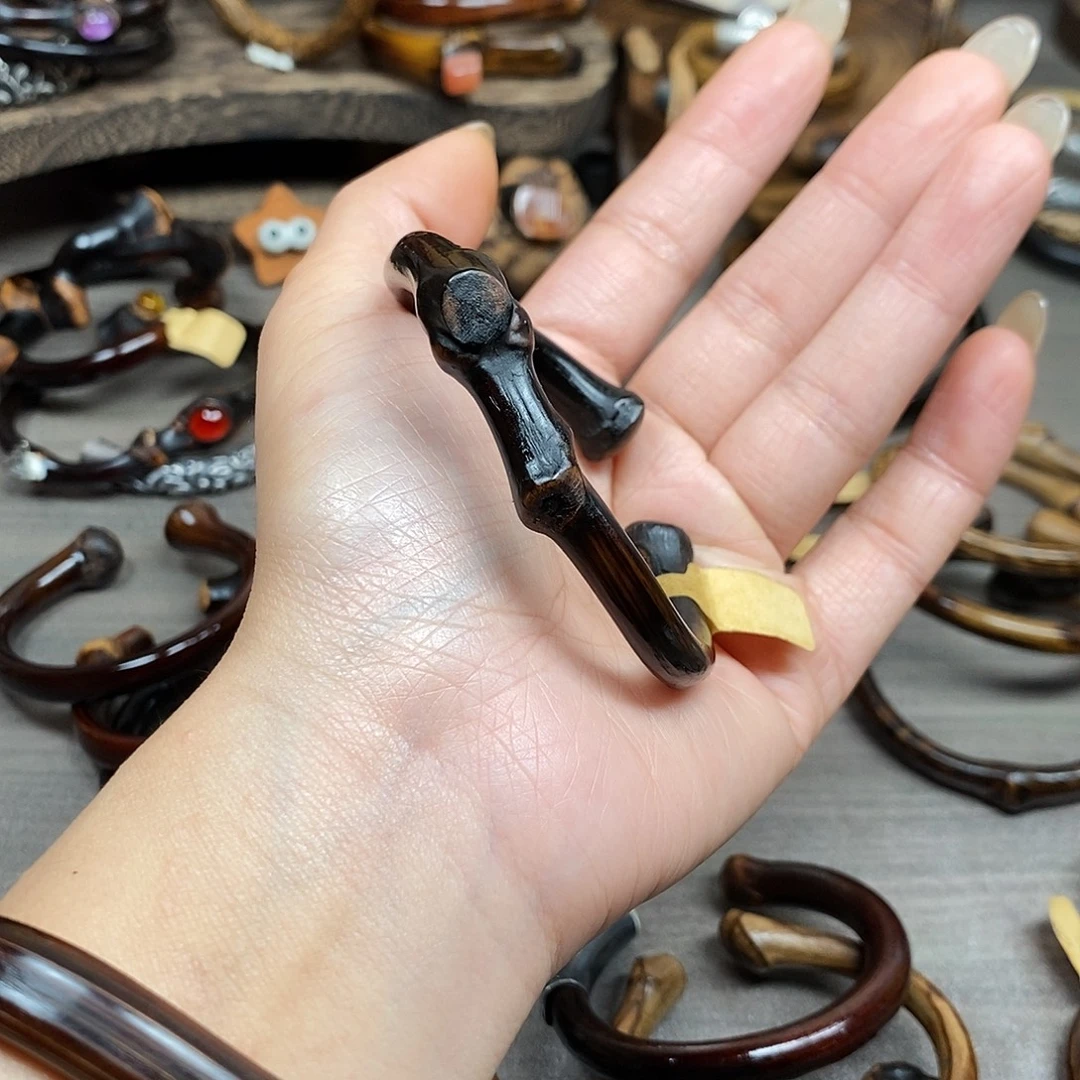 藤艺吊坠多节如意14/15.5手围