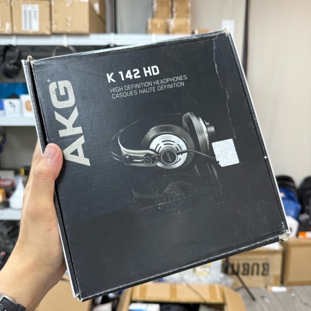 95新 AKG/爱科技 K142HD头戴式有线耳机 监听耳机