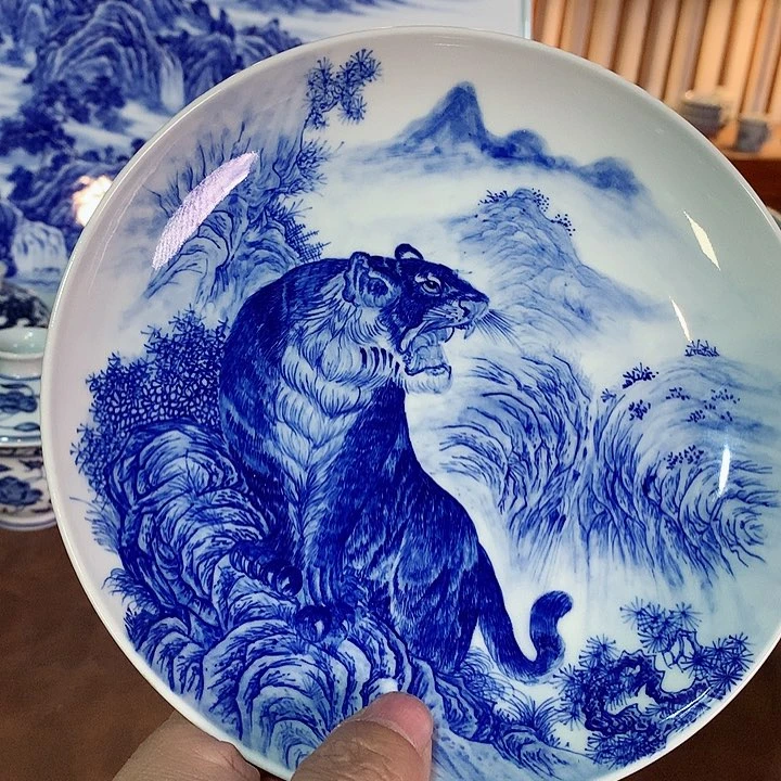 錡镇堂手工手绘壶承