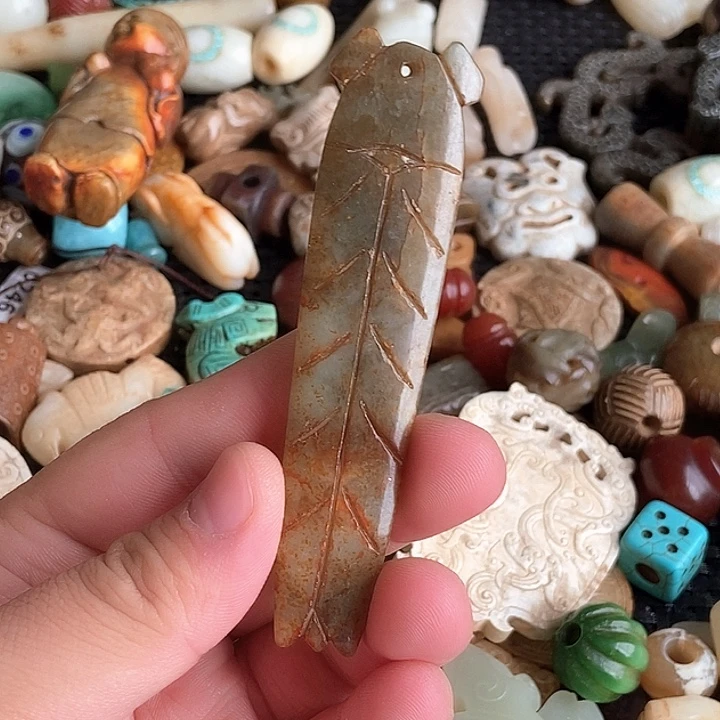 和田玉未镶嵌颈饰109