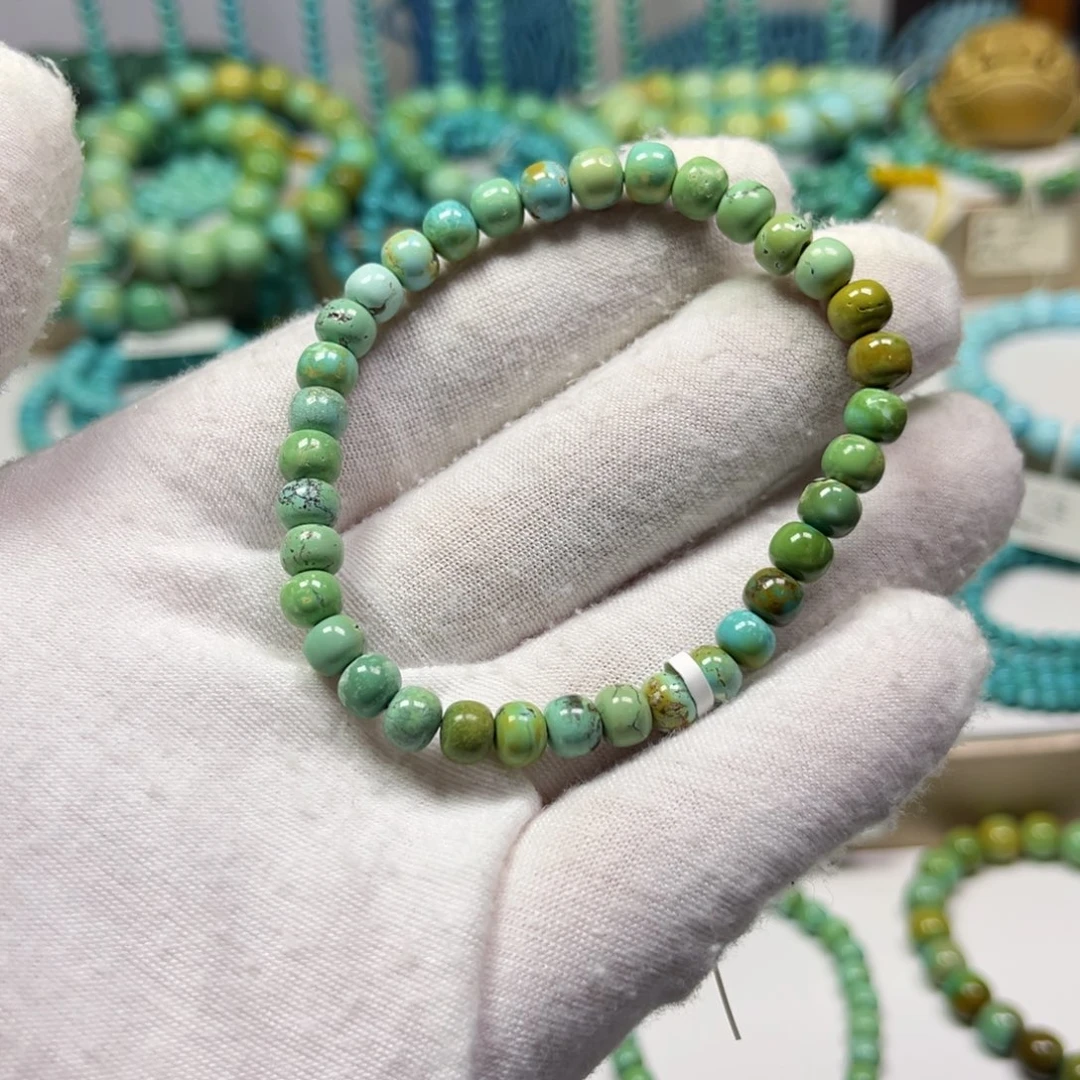 绿松石未镶嵌手链
