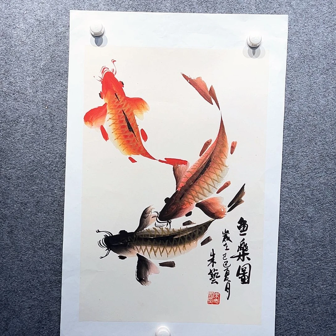 国画纯手绘系列画心