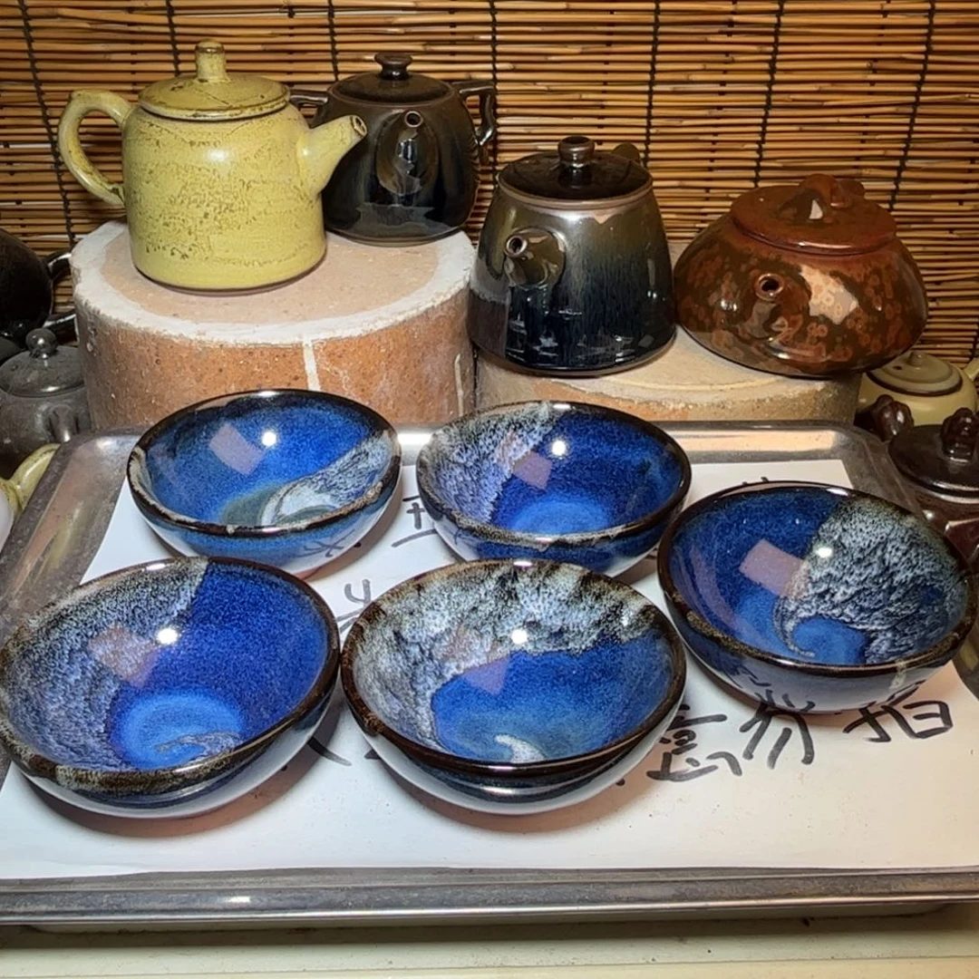 茶盏建窑建盏 微瑕作品